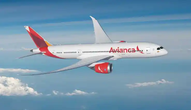 Avianca Airlines Logo and Aircraft